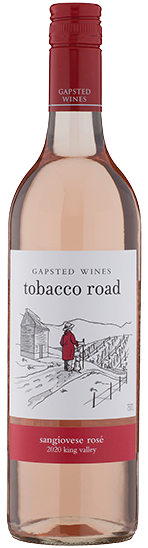 Gapsted Wines Tobacco Road King Valley Sangiovese Rosé